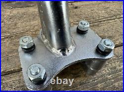 Double Clamp Bmx Stem Neck For 7/8 Bars Vintage Old School Mongoose Style