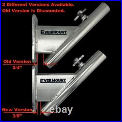 EVERMOUNT Heavy Duty Stainless Flag pole mount MADE IN USA Model# 1