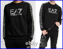 Emporio Armani Ea7 Tennis Club Tape Sweatshirt Sweater Pulllover Jumper L