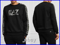 Emporio Armani Ea7 Tennis Club Tape Sweatshirt Sweater Pullover Jumper 2XL