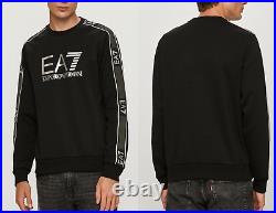 Emporio Armani Ea7 Tennis Club Tape Sweatshirt Sweater Pullover Jumper 2XL