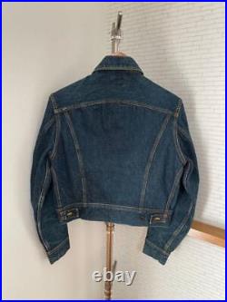 Evisu Old Selvedge Denim Jacket Rare Cowboy Style Blue