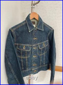 Evisu Old Selvedge Denim Jacket Rare Cowboy Style Blue