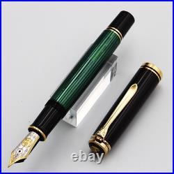 Excellent Pelikan Fountain Pen Souveran M800 Old style 18C F Nib PF mark withbox Excellent Pelikan Fountain Pen Souveran M800 Old style 18C F Nib PF mark withbox