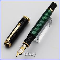 Excellent Pelikan Fountain Pen Souveran M800 Old style 18C F Nib PF mark withbox Excellent Pelikan Fountain Pen Souveran M800 Old style 18C F Nib PF mark withbox