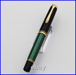 Excellent Pelikan Fountain Pen Souveran M800 Old style 18C F Nib PF mark withbox Excellent Pelikan Fountain Pen Souveran M800 Old style 18C F Nib PF mark withbox