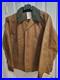 FILSON-Tin-Cloth-Jacket-Style-623N-Waxed-Size-L-Brown-Vintage-NEW-OLD-STOCK-01-kluo