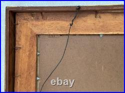 Freelander Signed Original Abstract Painting Kandinsky Style German Vintage Old