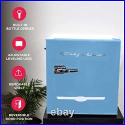 Frigidaire, 1.6 Cu. Ft. Retro Compact Refrigerator, Built-In Side Bottle Opener