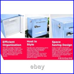 Frigidaire, 1.6 Cu. Ft. Retro Compact Refrigerator, Built-In Side Bottle Opener