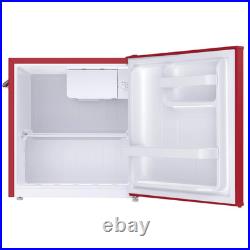 Frigidaire 1.6 Cu Ft Retro Mini Fridge with Side Bottle Opener, Red Frigidaire 1.6 Cu Ft Retro Mini Fridge with Side Bottle Opener, Red