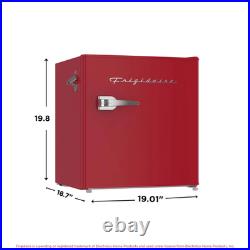 Frigidaire 1.6 Cu Ft Retro Mini Fridge with Side Bottle Opener, Red