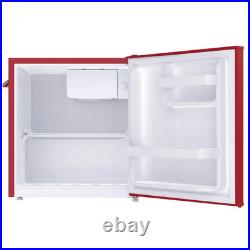Frigidaire 1.6 Cu Ft Retro Mini Fridge with Side Bottle Opener, Red