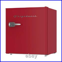 Frigidaire 1.6 Cu Ft Retro Mini Fridge with Side Bottle Opener, Red