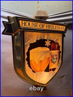 G. Vintage Old Style Beer Wall-Mounted Rotating Spinning Light. Work See Video