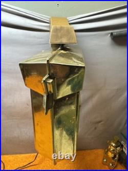 G. Vintage Old Style Beer Wall-Mounted Rotating Spinning Light. Work See Video