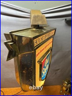 G. Vintage Old Style Beer Wall-Mounted Rotating Spinning Light. Work See Video