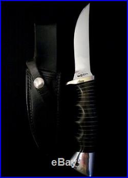 GIL HIBBEN Custom Knife -Early Loveless-style -Manti UT -Vtg/Old/Collection/USA
