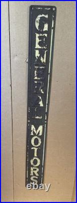 General Motors Metal Sign Antique Vintage Old Style Man Cave 13G42 General Motors Metal Sign Antique Vintage Old Style Man Cave 13G42