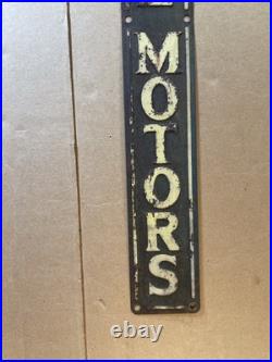 General Motors Metal Sign Antique Vintage Old Style Man Cave 13G42 General Motors Metal Sign Antique Vintage Old Style Man Cave 13G42