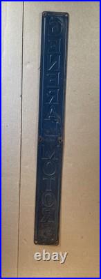 General Motors Metal Sign Antique Vintage Old Style Man Cave 13G42 General Motors Metal Sign Antique Vintage Old Style Man Cave 13G42