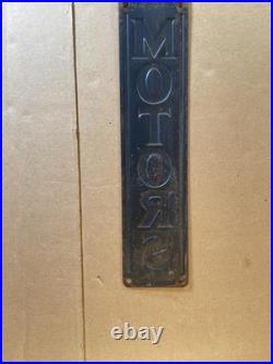 General Motors Metal Sign Antique Vintage Old Style Man Cave 13G42 General Motors Metal Sign Antique Vintage Old Style Man Cave 13G42