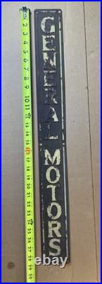 General Motors Metal Sign Antique Vintage Old Style Man Cave 13G42 General Motors Metal Sign Antique Vintage Old Style Man Cave 13G42