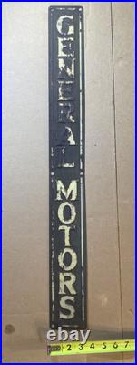 General Motors Metal Sign Antique Vintage Old Style Man Cave 13G42 General Motors Metal Sign Antique Vintage Old Style Man Cave 13G42