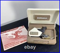 Genuine Bernina Walking Foot Old Style With Protective Case 334 192 03 Vintage
