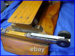 Genuine George Pocock Vintage Sliding Seat from Old Style Wood Rowing Shell Boat