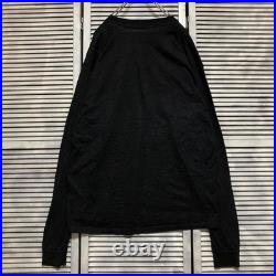 Ghostbusters Long Sleeve Black Movie T-Shirt Vintage Old Style Shirt