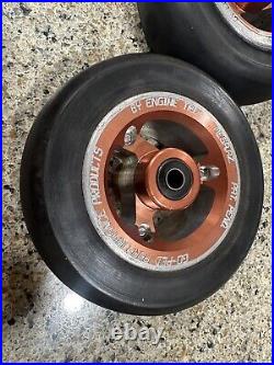 Goped Vintage Engine Trix 2 Piece Wheels With Old Style Rubber