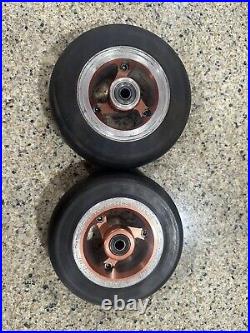 Goped Vintage Engine Trix 2 Piece Wheels With Old Style Rubber