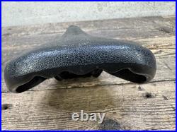 Gt Style Bmx Seat Vintage Old Mid School Black