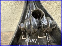 Gt Style Bmx Seat Vintage Old Mid School Black