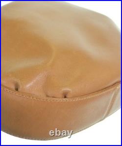 Gucci Vintage Shoulder Bag Beige Leather Old Style 0012561191 Authentic