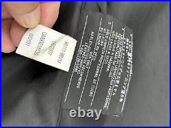 HARLEY DAVIDSON Leather Jacket Shirt Style Mens 2XL Eagle/Flag Patch 98111-98VM