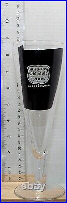 HEILEMAN'S OLD STYLE LAGER VINTAGE 1930's A. C. L. PILSNER STYLE BEER GLASS
