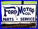 Hand-Painted-Antique-Vintage-Old-Style-FORD-MOTOR-CO-USED-CARS-Gas-18x36-Sign-01-rbcd
