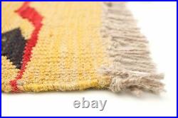 Hand woven Turkish Kilim 5'10 x 8'10 Old Style Flat Weave Rug