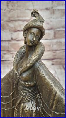 Handmade Rustic Vintage Old Fashioned Bronze Lost Wax Method Home Artwork Sale