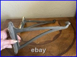 Heavy Duty Vintage Old Style Victorian Pattern Iron Bridge Cast Iron Brackets(2)
