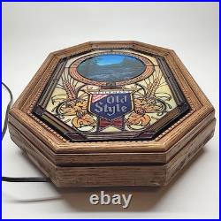 Heileman's OLD STYLE Vintage Beer Light Sign Waterfall MOTION SEE VIDEO