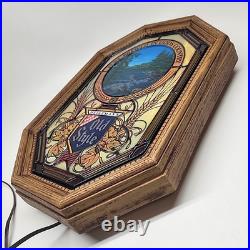 Heileman's OLD STYLE Vintage Beer Light Sign Waterfall MOTION SEE VIDEO