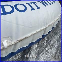 Heileman's Old Style Beer Vintage Inflatable Raft Boat Float, Do It With Style