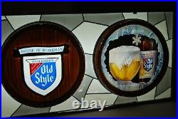 House of Heileman Old Style Beer Light Vintage 1960's