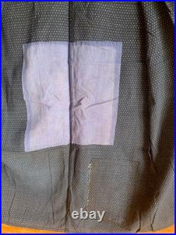 Indigo Kasuri Kimono Cotton Old Cloth Vintage Style Size 127 120 30