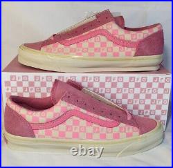 JFG Joe FreshGoods x VANS OG Style 36 Lx Pink Honeymoon Mens Size 12 Old Skool