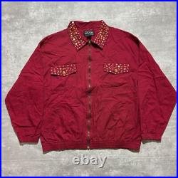 Japan Used Fashion Vintage Studded Design Jacket Old Clothes Y2K Masu Style