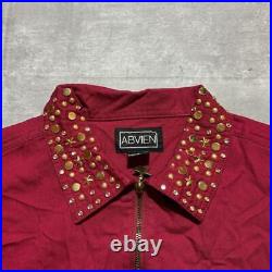 Japan Used Fashion Vintage Studded Design Jacket Old Clothes Y2K Masu Style